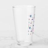 Nautisch patroon glas (Rechts)