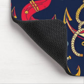 Nautisch patroon muismat (Hoek)