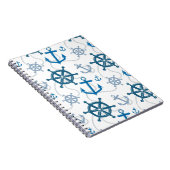 Nautisch patroon notitieboek (Rechterzijde)