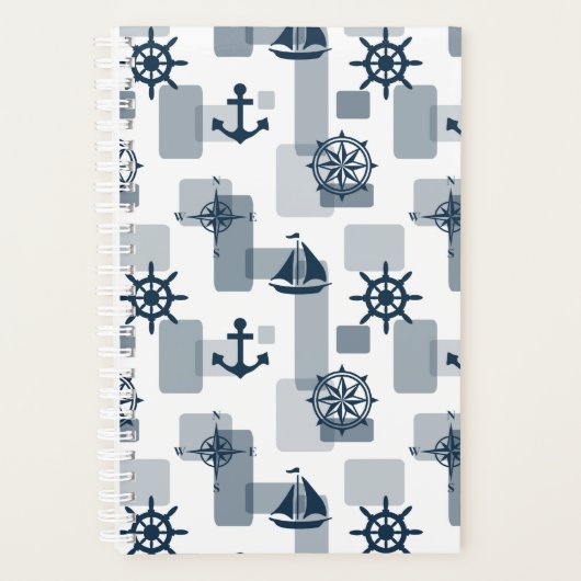 Nautisch patroon planner (Voorkant)