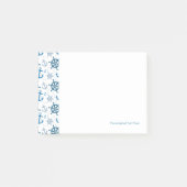 Nautisch patroon post-it® notes (Voorkant)