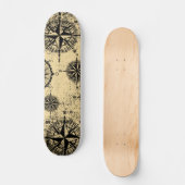  Nautisch Patroon Skateboard (Voorkant)