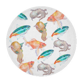 Nautisch patroon snijplank