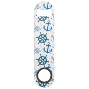 Nautisch patroon speed flessenopener