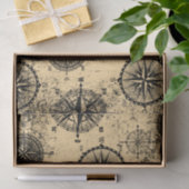 Nautisch Patroon Tissuepapier (Geschenk)