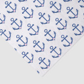 Nautisch patroon tissuepapier (Detail)