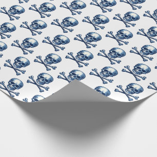 Nautisch - Pirate / Skull & Crossbones Cadeaupapier