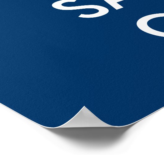 Nautisch poster met schip | Kalm houden en doorgaa (Hoek)