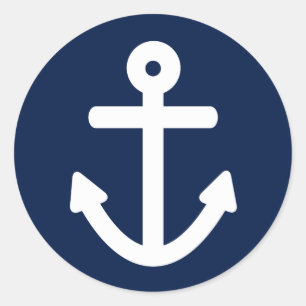 Nautisch Ronde Sticker