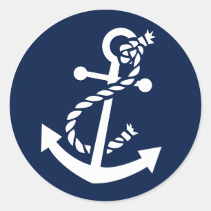 Nautisch Ronde Sticker