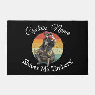 nautisch skelet deurmat