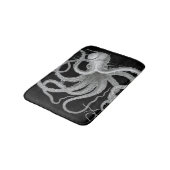 Nautisch steampunk octopus  kraken decor badmat (Gekanteld)
