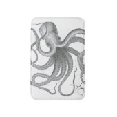 Nautisch steampunk octopus kraken decor badmat (Voorkant Verticaal)