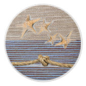 Nautisch strand keramische knop (Voorkant)