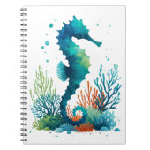 Nautisch/strand/kustzeepaardkunst Notitieboek (Voorkant)