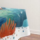 Nautisch/strand/kustzeepaardkunst Tafelkleed (Voorbeeld)