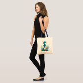 Nautisch/strand/kustzeepaardkunst Tote Bag (Voorkant (model))