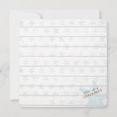 Nautisch strand | Uitnodiging tot weddenschappen (Voorkant)