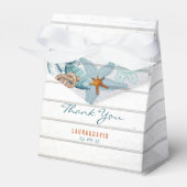 Nautisch strand | Weddenschap-forenset Bedankdoosjes (Voorkant Zijde)