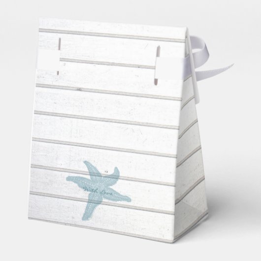 Nautisch strand | Weddenschap-forenset Bedankdoosjes (Achterkant)