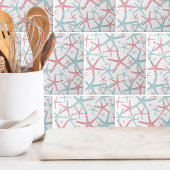 nautisch strandpatroon tegeltje