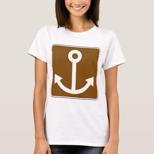 Nautisch teken t-shirt (Voorkant)
