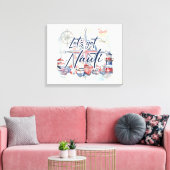 Nautisch thema canvas kunst aan de muur (Insitu (Woonkamer))