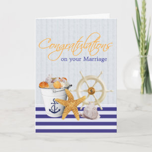 nautisch thema Gefeliciteerd Kaart