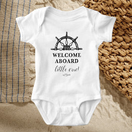 Nautisch thema Pasgeboren Baby Romper