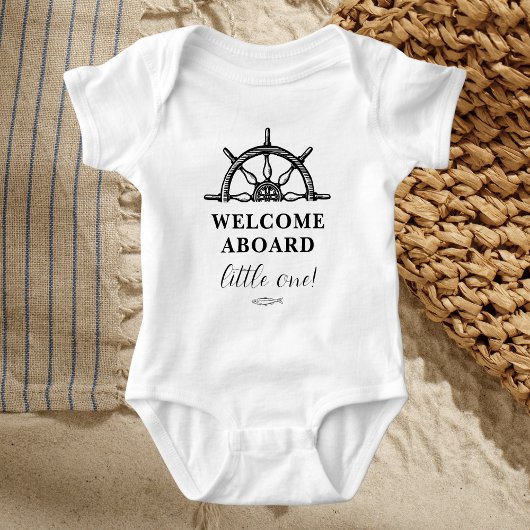 Nautisch thema Pasgeboren Baby Romper