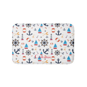 Nautisch thema Thunder_Cove Badmat