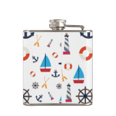 Nautisch thema Thunder_Cove Heupfles (Achterkant)