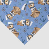 Nautisch thema tissuepapier (Detail)