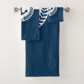 Nautisch thematisch ontwerp bad handdoek (Insitu)