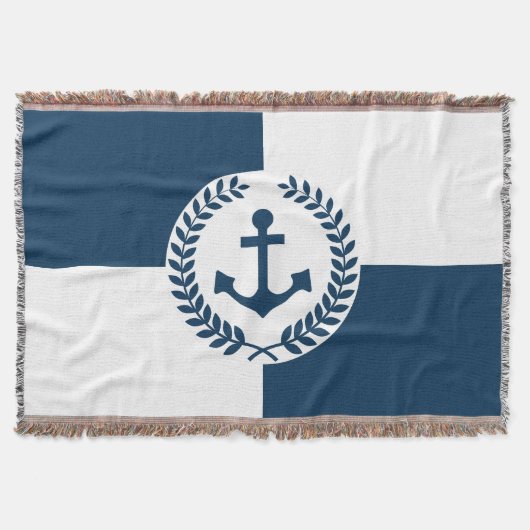 Nautisch thematisch ontwerp deken (Voorkant)