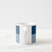 Nautisch thematisch ontwerp espresso kop (Achterkant)