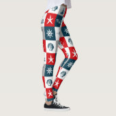 Nautisch thematisch ontwerp leggings (Rechts)