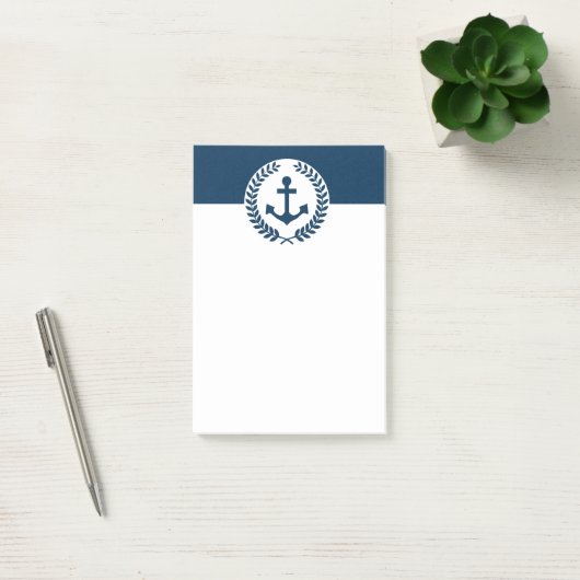 Nautisch thematisch ontwerp post-it® notes (Kantoor)