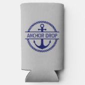 Nautisch Touw & Anker Monogram (Achterkant)
