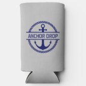 Nautisch Touw & Anker Monogram (Voorkant)