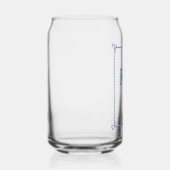 nautisch touw monogram marine blikvorm glas (Links)