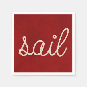 Nautisch touw voor zeilen servetten