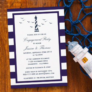 Nautisch Verloving vuurtoren van de marine & White Kaart