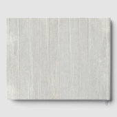 Nautisch verweerd hout gepersonaliseerde bruiloft gastenboek (Achterkant)