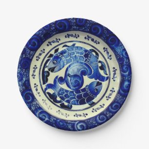  Nautisch Vis Papier Borden Papieren Bordje