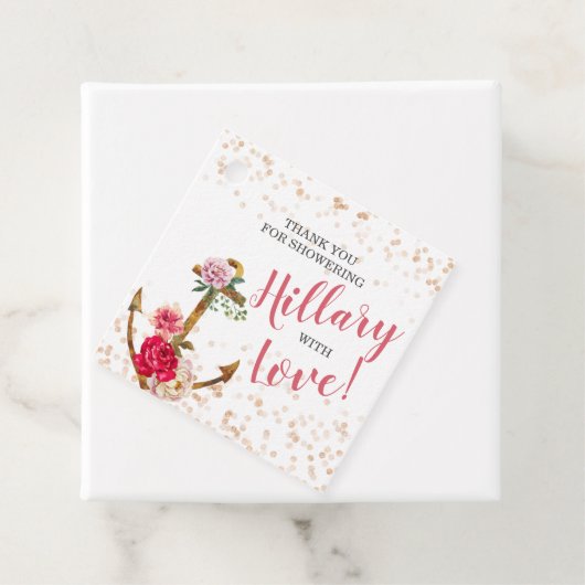 Nautisch Vrijgezellenfeest | Ankerdouche|Favoriete Bedankjes Labels (In situ)