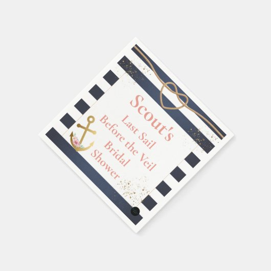 Nautisch Vrijgezellenfeest Servet (Hoek)
