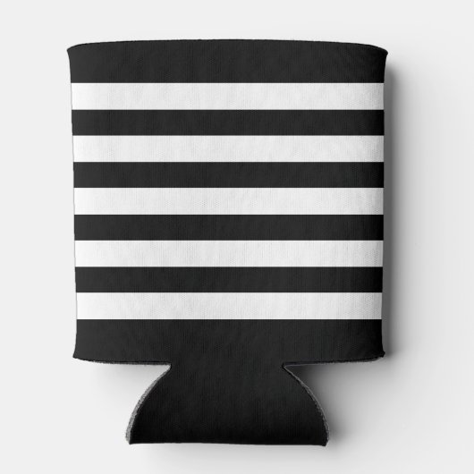 Nautisch Zee Anker Jouw naam of boot gestript Blikjeskoeler (Achterkant)