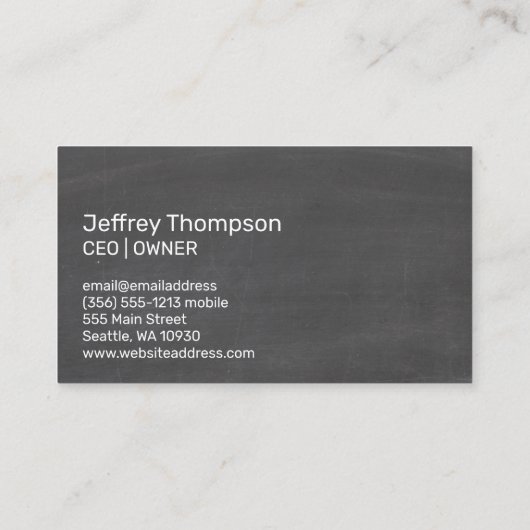 Nautisch | Zee Marine | Scheepvaart Visitekaartje (Achterkant)