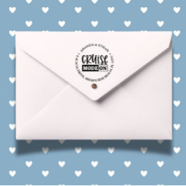 Nautisch Zee u later thema Zelfinktende Stempel